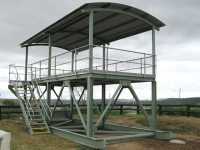 Project - Anglo American Callide Mine Observation Deck made by Callide Manufacturing Company Biloela.