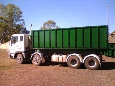Project - Council Hook Bins made by Callide Manufacturing Company Biloela.